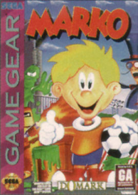 Marko's Magic Football PAL Sega Game Gear PAL box art